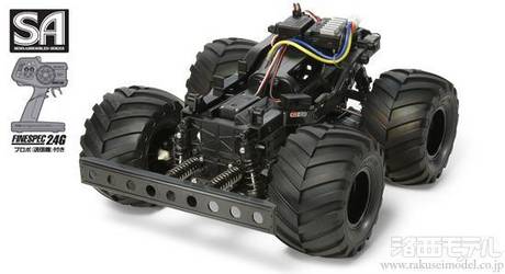 タミヤ 57985 SA 完成シャーシセット(WR-02 プロポ付)：ラジコン専門店