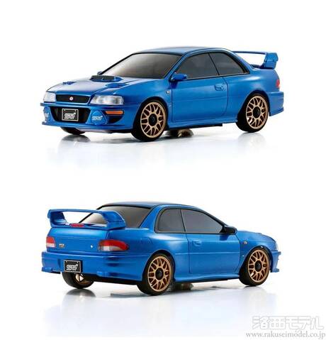 京商 MZP457BL ASC スバル インプレッサ 22B-STI ブルー：ラジコン専門