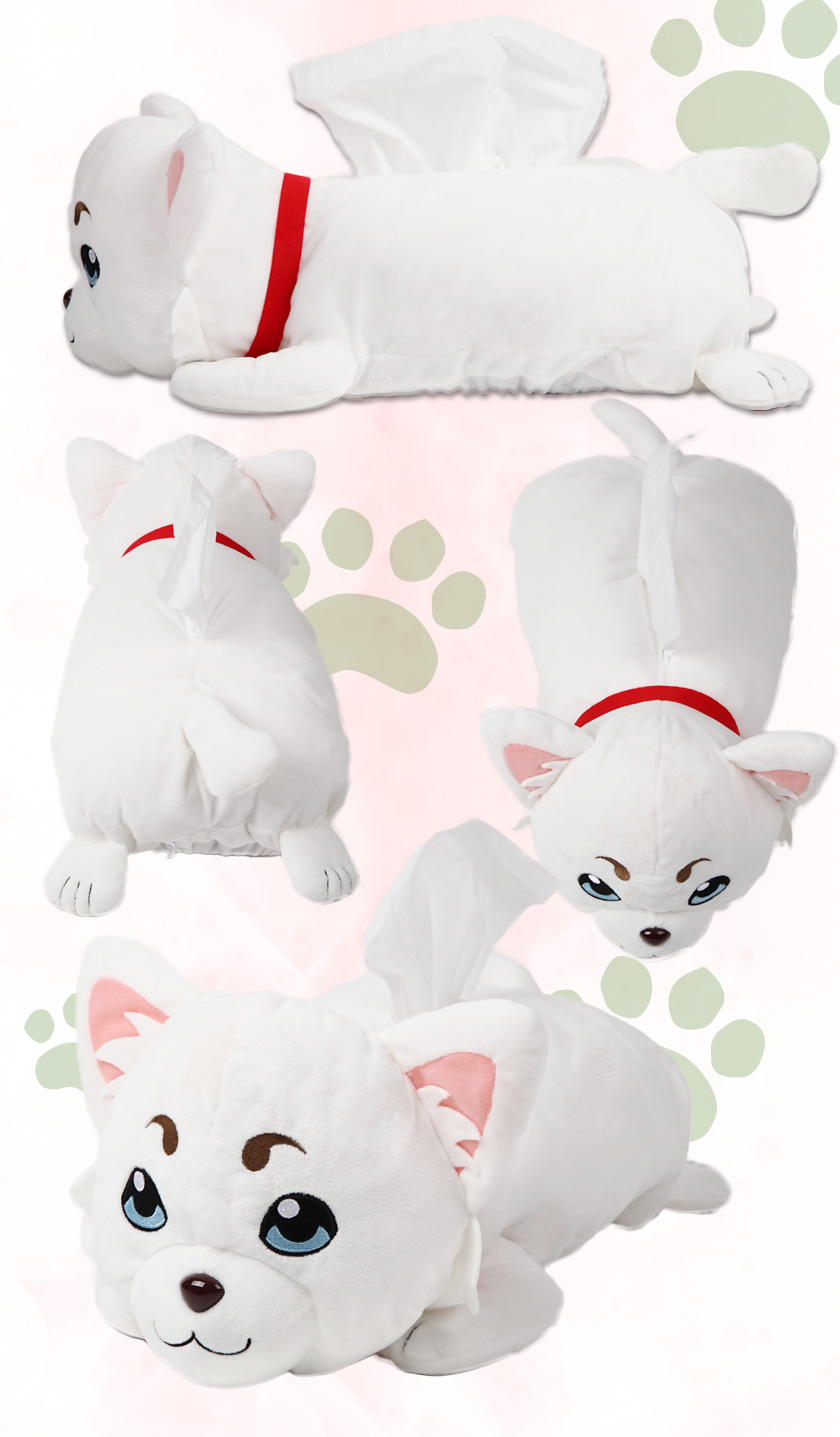 楽天市場】【楽天1位3冠獲得】銀魂 定春 BOXティッシュカバー ボックス