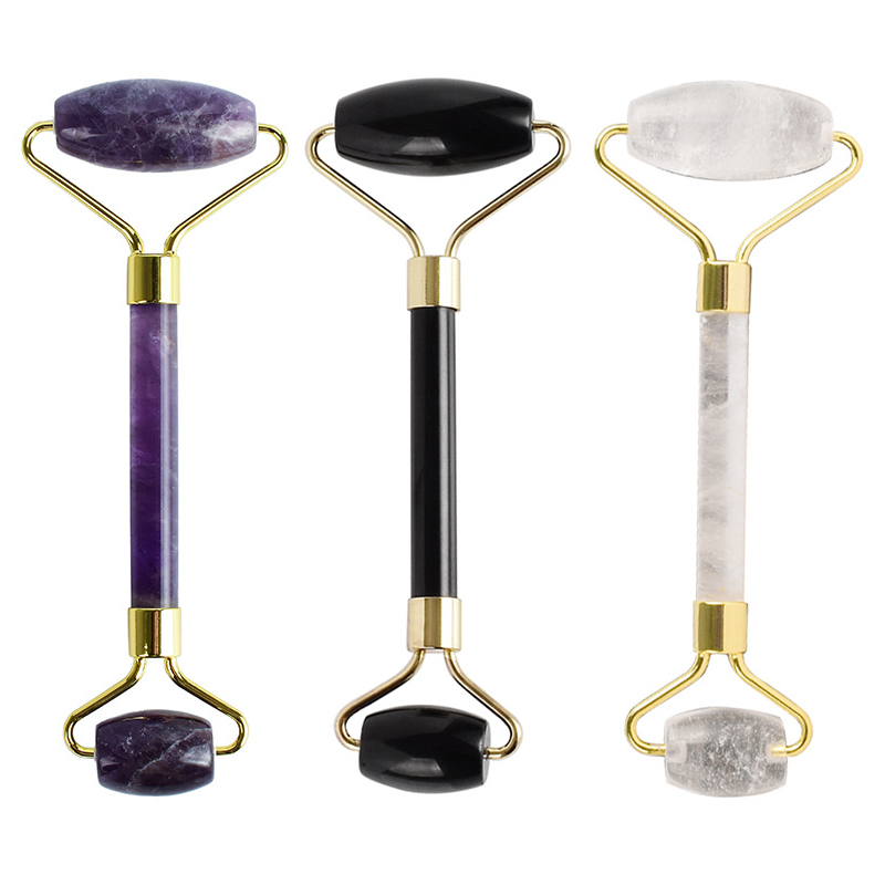 楽天市場】美顔マッサージローラー パワーストーン 魔力フェイシャル