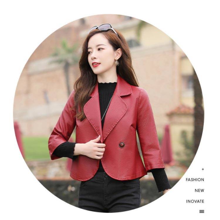 楽天市場】レザージャケット テーラードジャケット 7分袖 テーラード