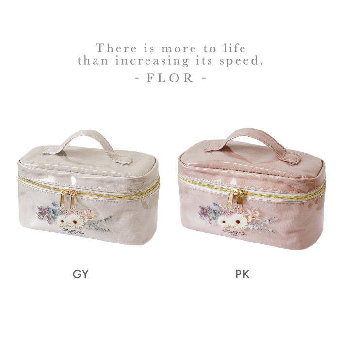 楽天市場】＼ギフト対応／ バニティケースS フロラ / メイクポーチ 花