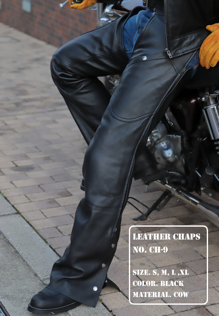 楽天市場】デグナー DEGNER 【公式】 レザーチャップス CH-9 ブラック