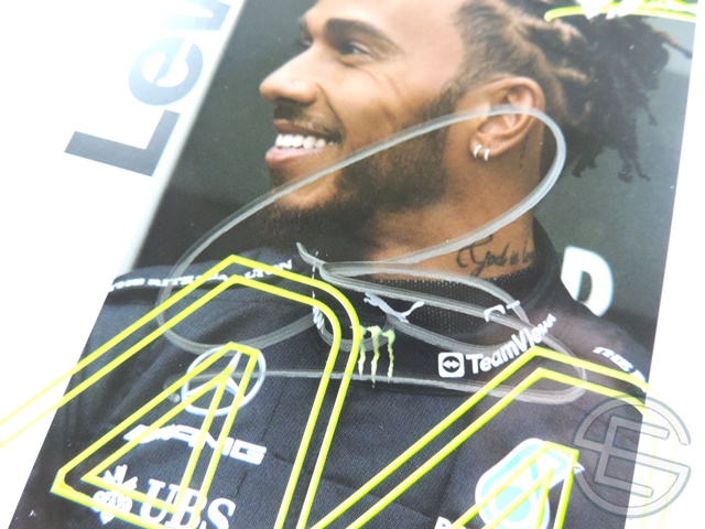 楽天市場】ルイス・ハミルトン 2023年 メルセデス AMG F1 非売品 直筆