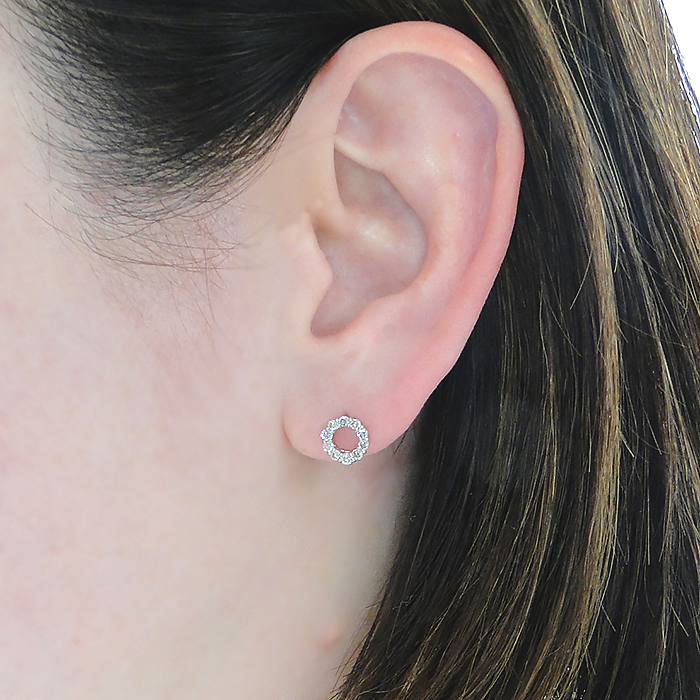 楽天市場】K18YG/Pt950【0.40ct】 ダイヤモンド ラウンド ピアス【送料