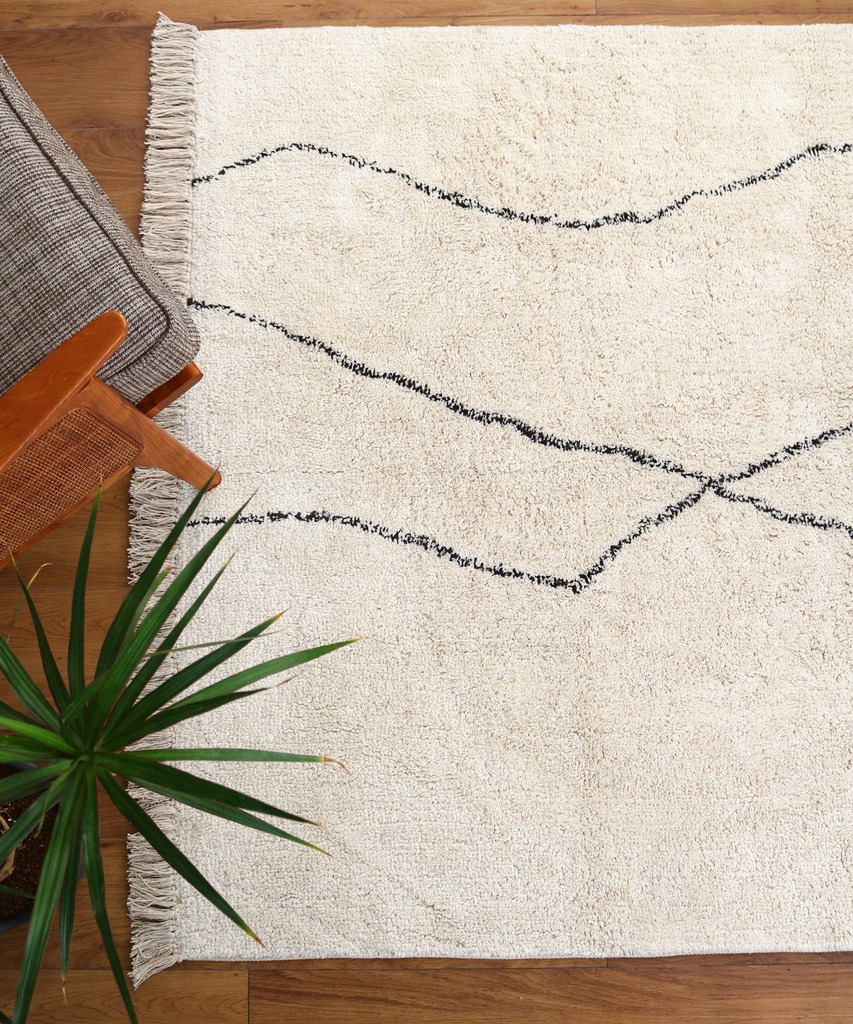 SAFI RUG｜天然素材のやわらかなラグ