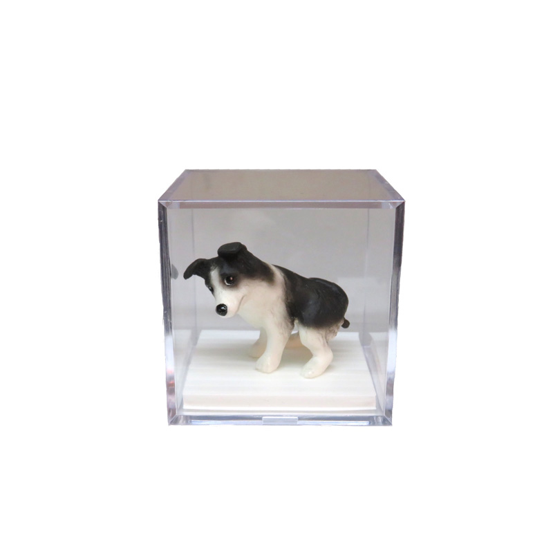 楽天市場】【DENSCRAFT】 Dog@CUBE 「ウ○チング」 ボーダーコリー 犬