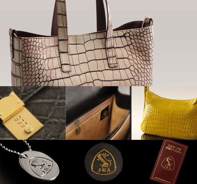 日本製クロコダイルバッグ