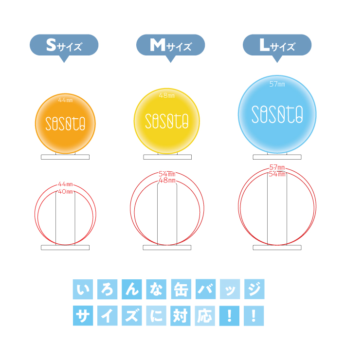 楽天市場】シングル型缶バッジスタンド 5個セット 単体 缶バッジ 缶
