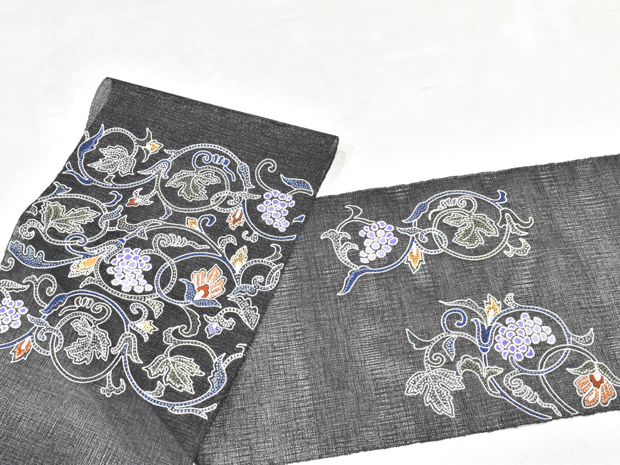 楽天市場】袋帯 中国三大刺繍 相良刺繍 さがら刺繍 手刺繍 手織り櫛