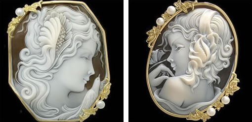 カメオ作家の特長がよく分かる作家別の作品集