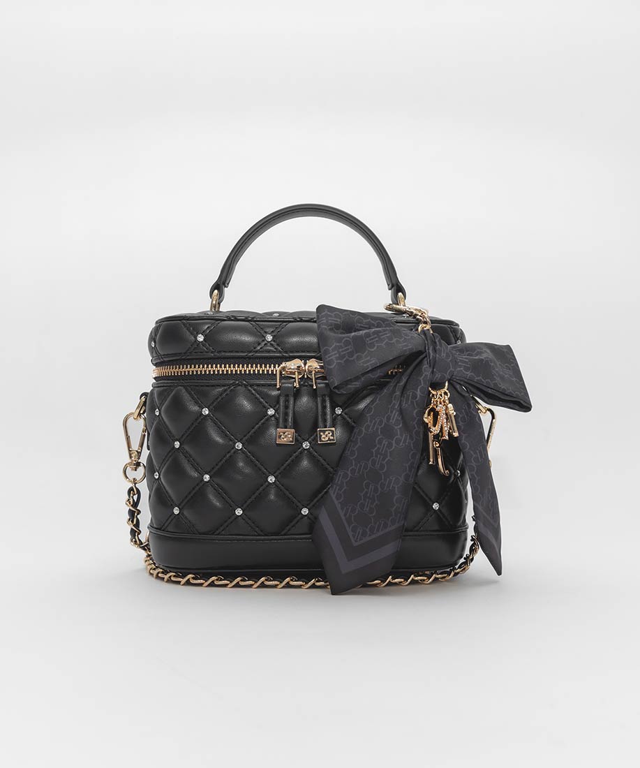 2WAY リボンチャームキルティングバニティバッグRANDA公式サイト