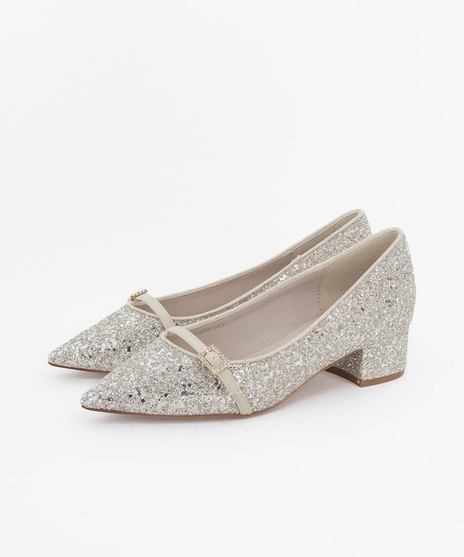 SALE】ビジューバックル ポインテッドトゥパンプスRANDA公式サイト