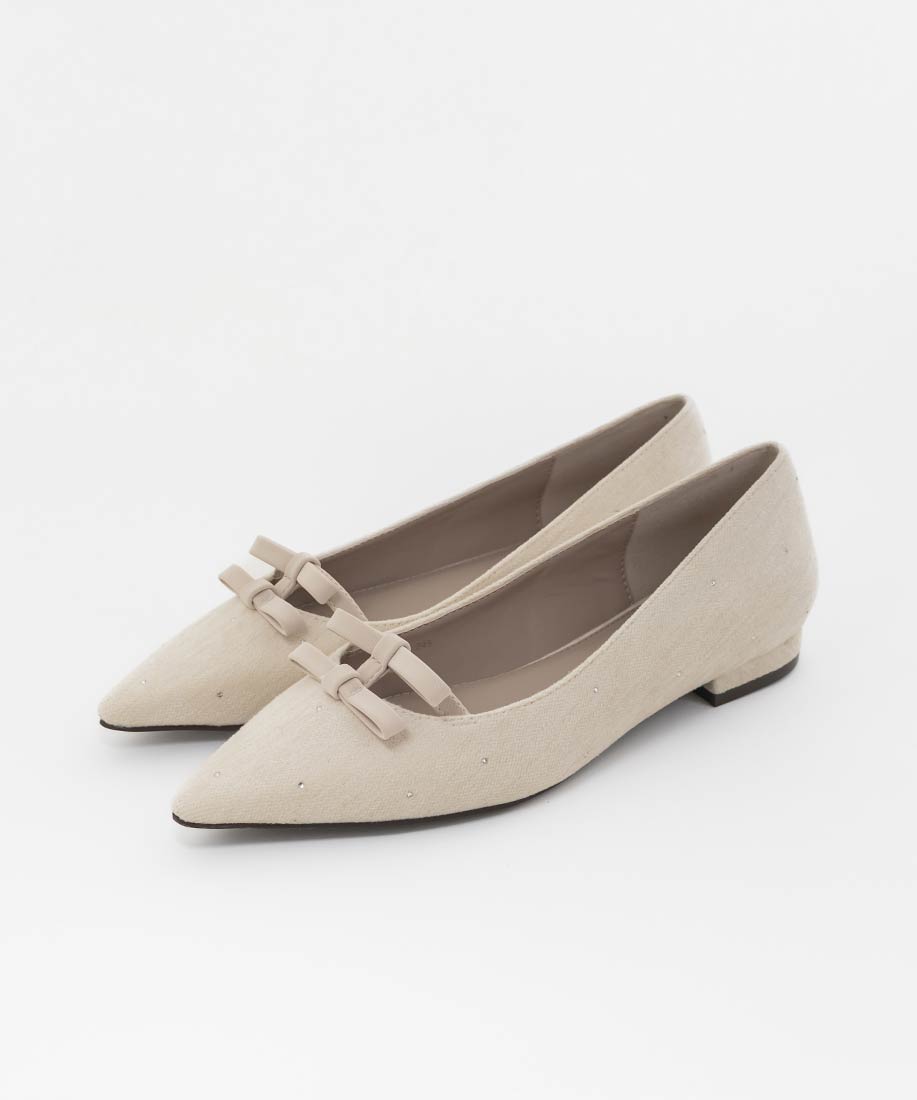 SALE】ミニリボンフラットパンプスRANDA公式サイト