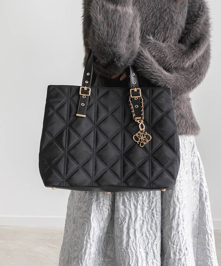 A4対応】2WAY ベルトハンドルキルティングトートバッグRANDA公式サイト