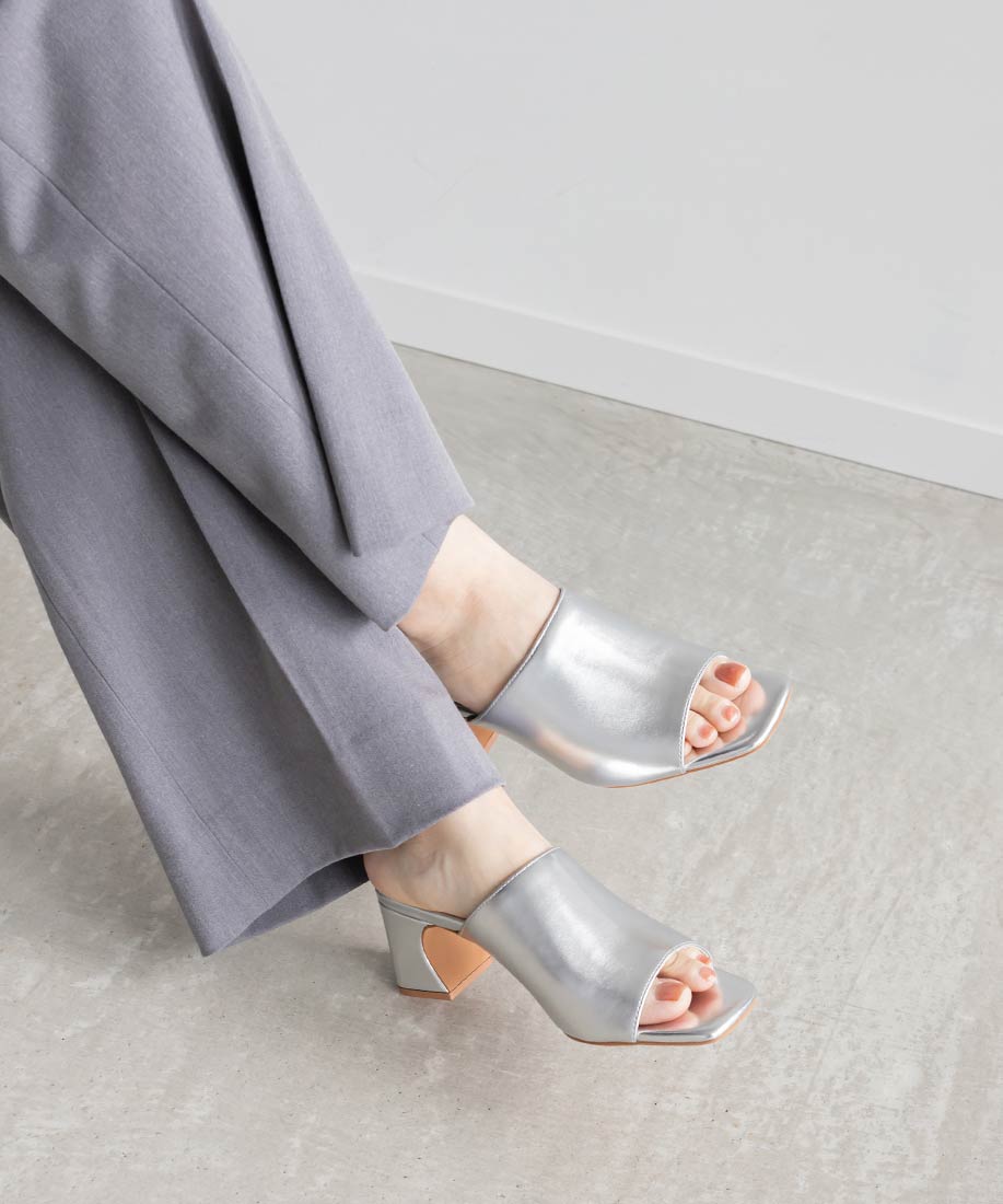 SALE】スクエアトゥ ベーシックミュールサンダルRANDA公式サイト