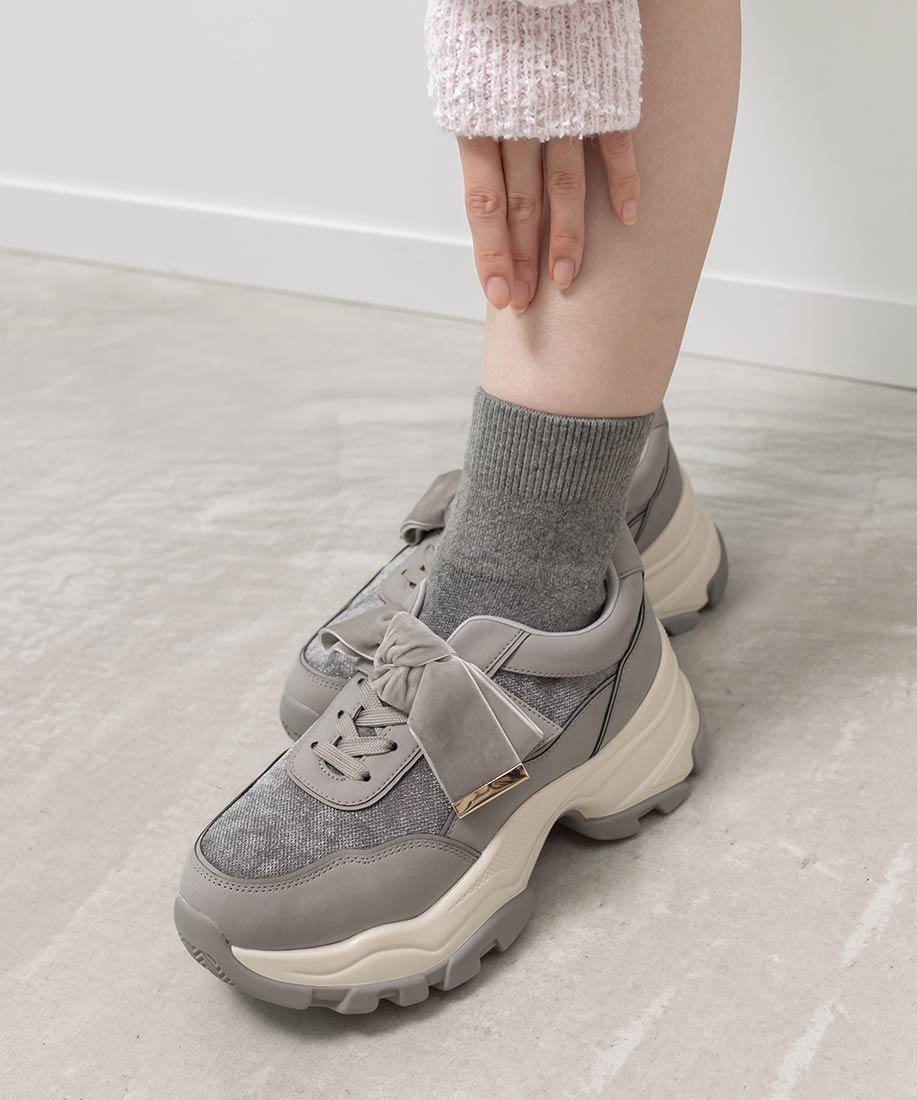 SALE】2WAY ソックスドッキングリボンスニーカーRANDA公式サイト