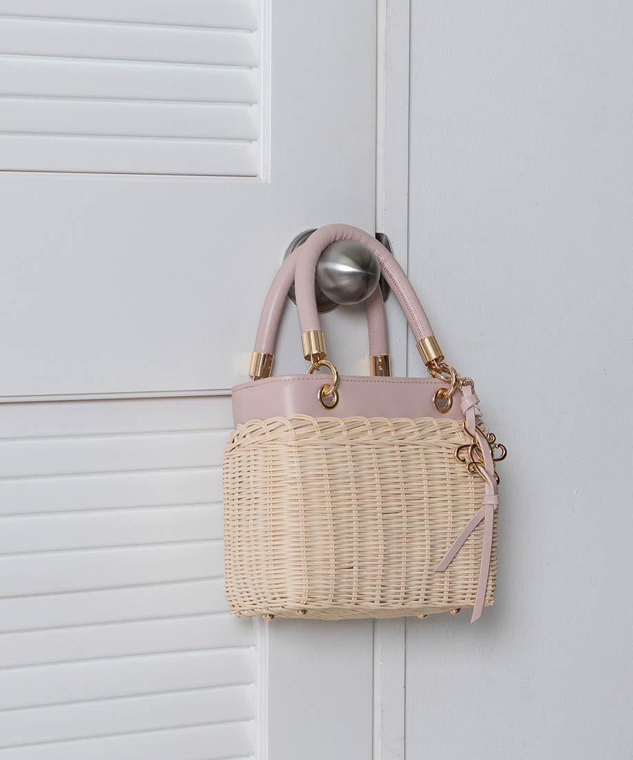 2WAY ラタンスクエアハンドバッグRANDA公式サイト