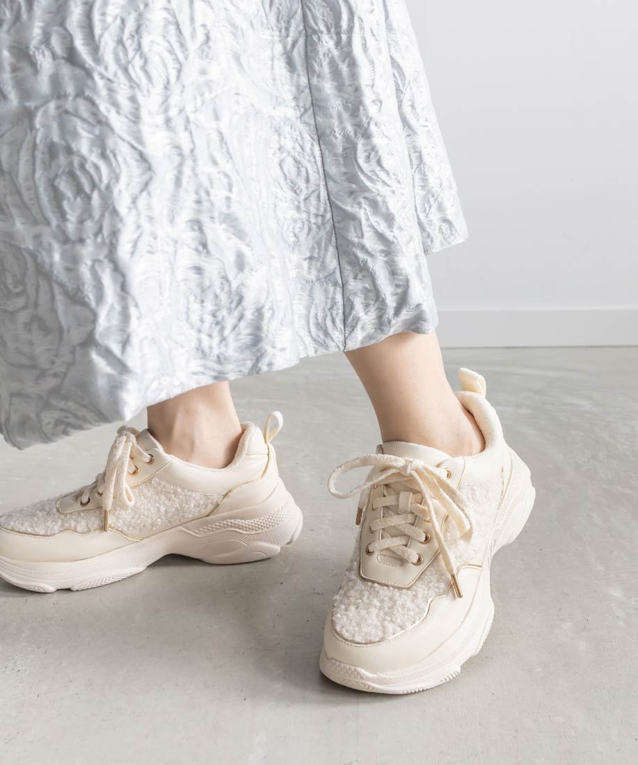 SALE】ボリュームソールボアスニーカーRANDA公式サイト