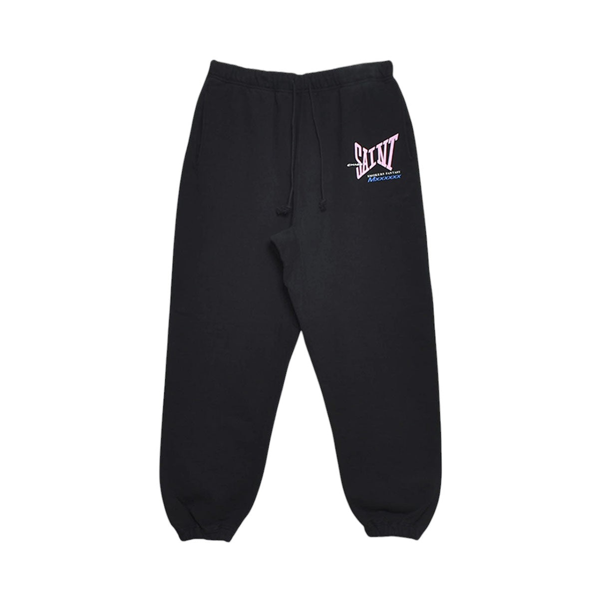SAINT Mxxxxxx]SWEAT PANTS/RIBON SAINT/BLACK(SM-HR8-0000-056) – R&Co.