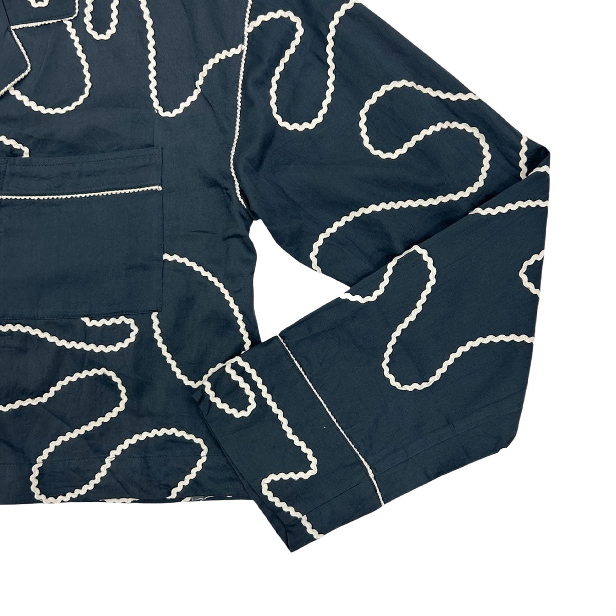 TODAYFUL]Embroidery Pajamas Shirts/NAVY(12510410) – R&Co.