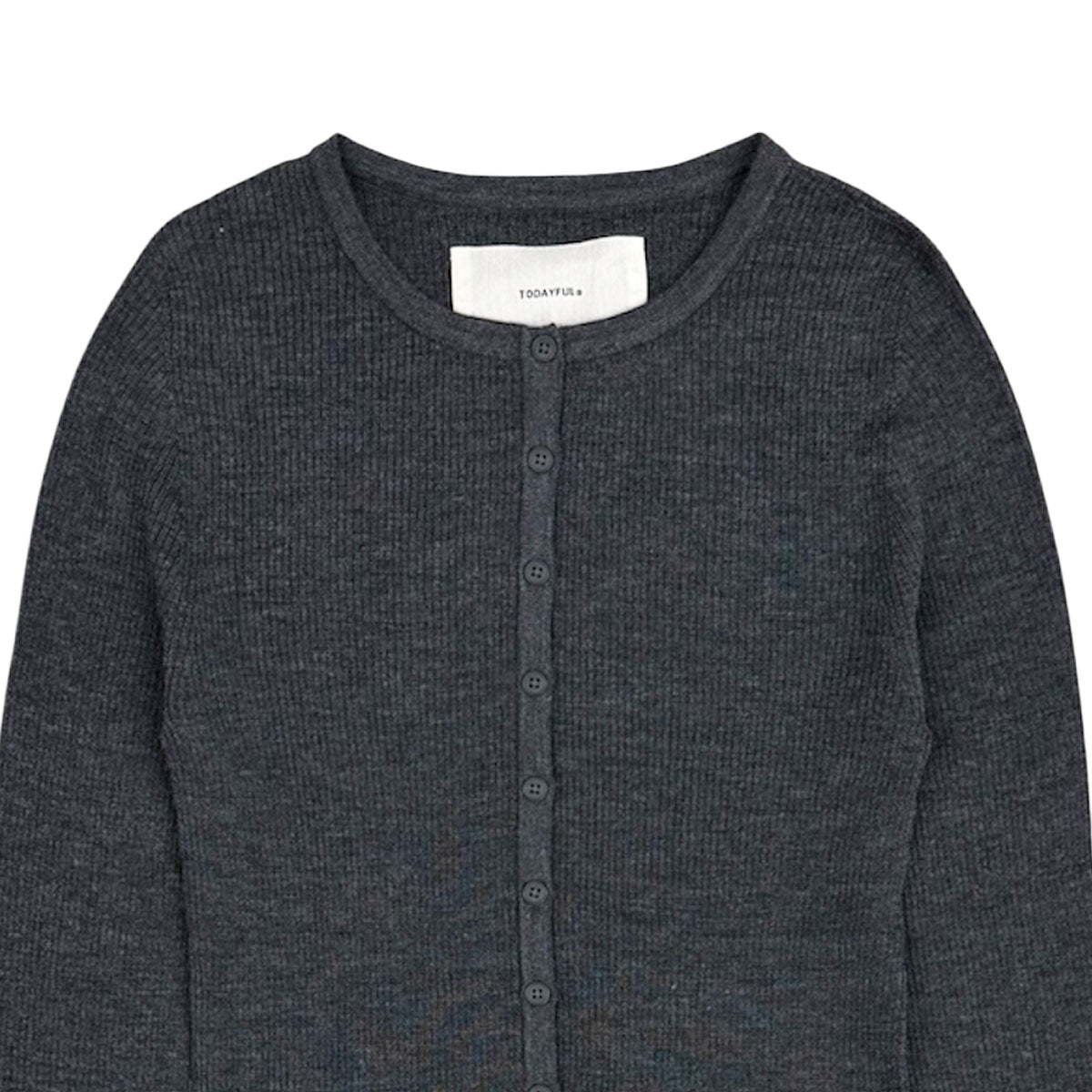 TODAYFUL]Silkwool Knit Cardigan/CHACOALGRAY(12520501) – R&Co.
