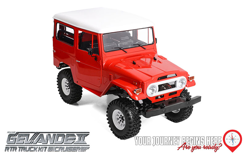 RC4WD ランドクルーザー 40 GelandeII シャーシ メカ付き 在庫即納