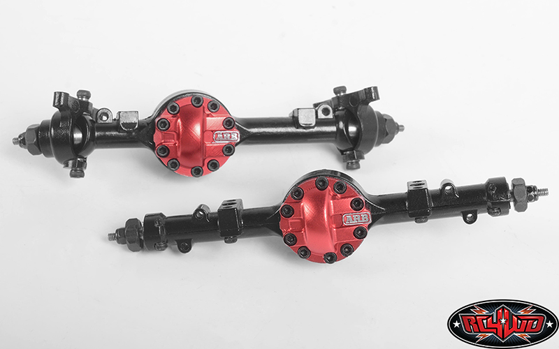 RC4WD ARB Diff Cover for 1/18 Yota II Axle (Red)-Z-S1822