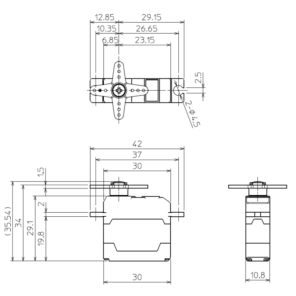 Futaba S3174SV サーボ 2ケ 鈴木よしまさ Futaba S3174SV サーボ 2ケ