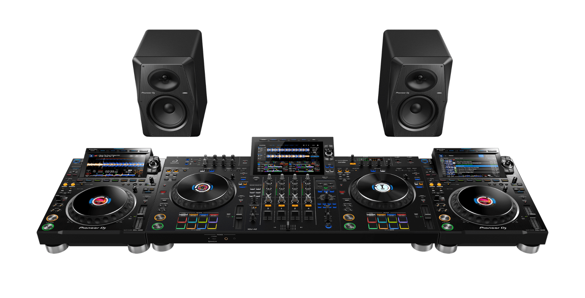 AlphaTheta XDJ-AZ: Professional 4-Channel All-in-One DJ System