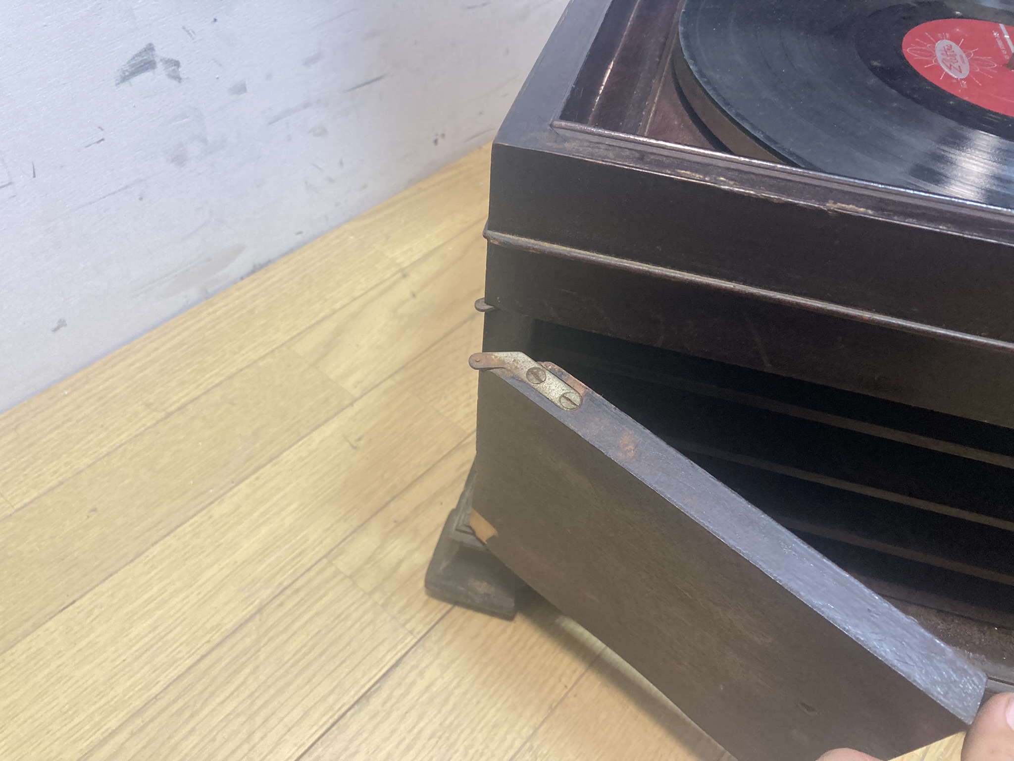 victrola ビクトローラー SP盤 蓄音機 VV-IX アンティーク 出音確認