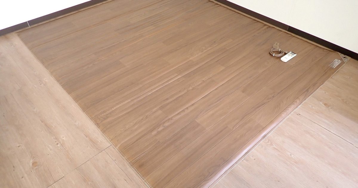 電気カーペット Panasonic DC-3V4R パナソニック かんたん床暖 3畳