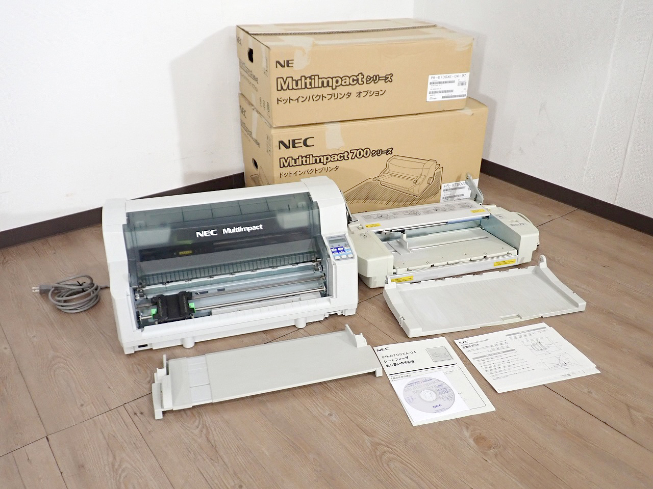 ドットプリンタ NEC PR-D700JEN PR-D700XE-04 日本電気 シートフィーダ