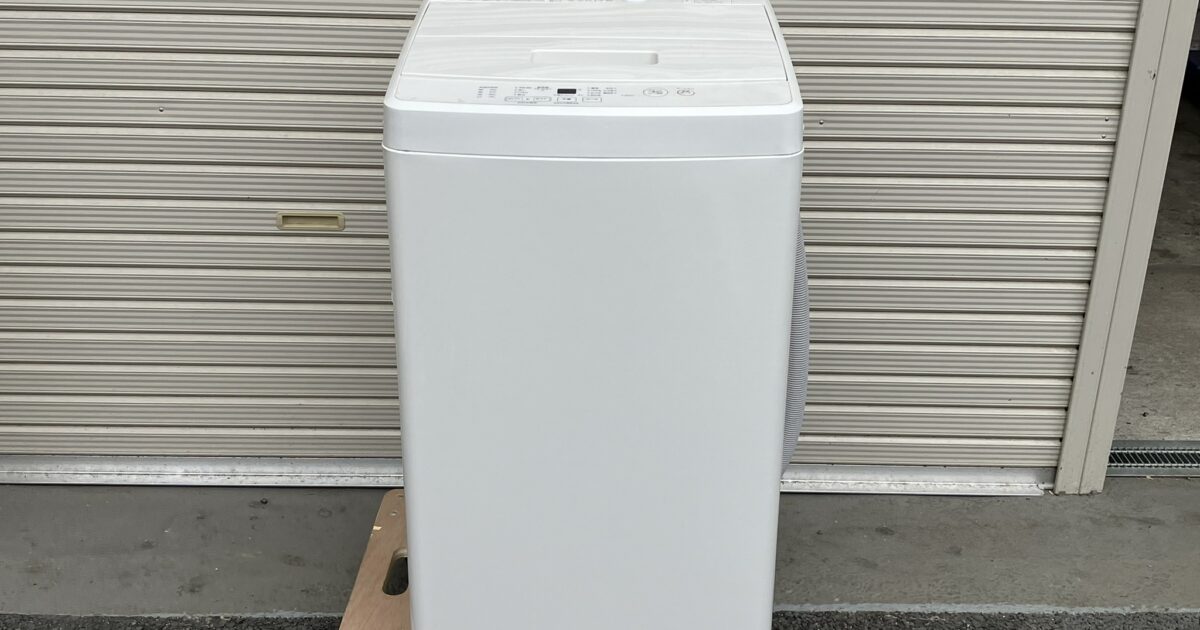 MUJI 無印良品 全自動洗濯機 MJ-W50A 5kgサイズ AQUA アクア 2020年