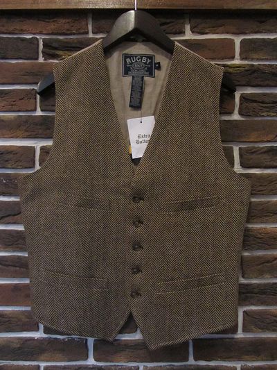 RRL、RUGBY等の通販サイト【RHYTHM】RUGBY(ラグビー) TWEED VEST