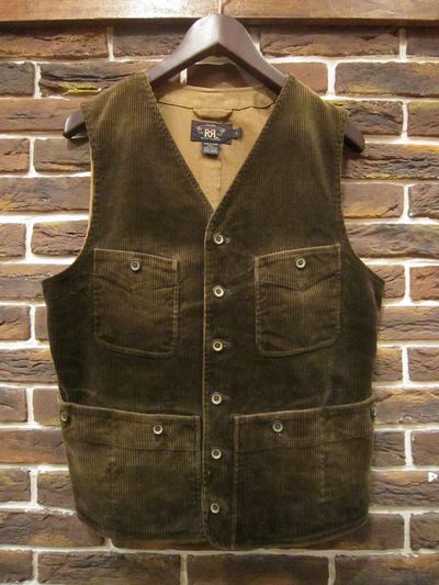 RRL等の通販サイト【RHYTHM】RRL(ダブルアールエル)CORDUROY VEST