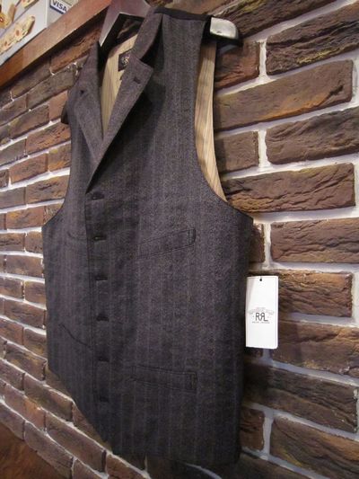 RRL等の通販サイト【RHYTHM】RRL(ダブルアールエル)STRIPE VEST