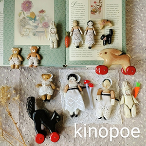 今月のピックアップアーティスト kinopoe| テディベア 手作り教室