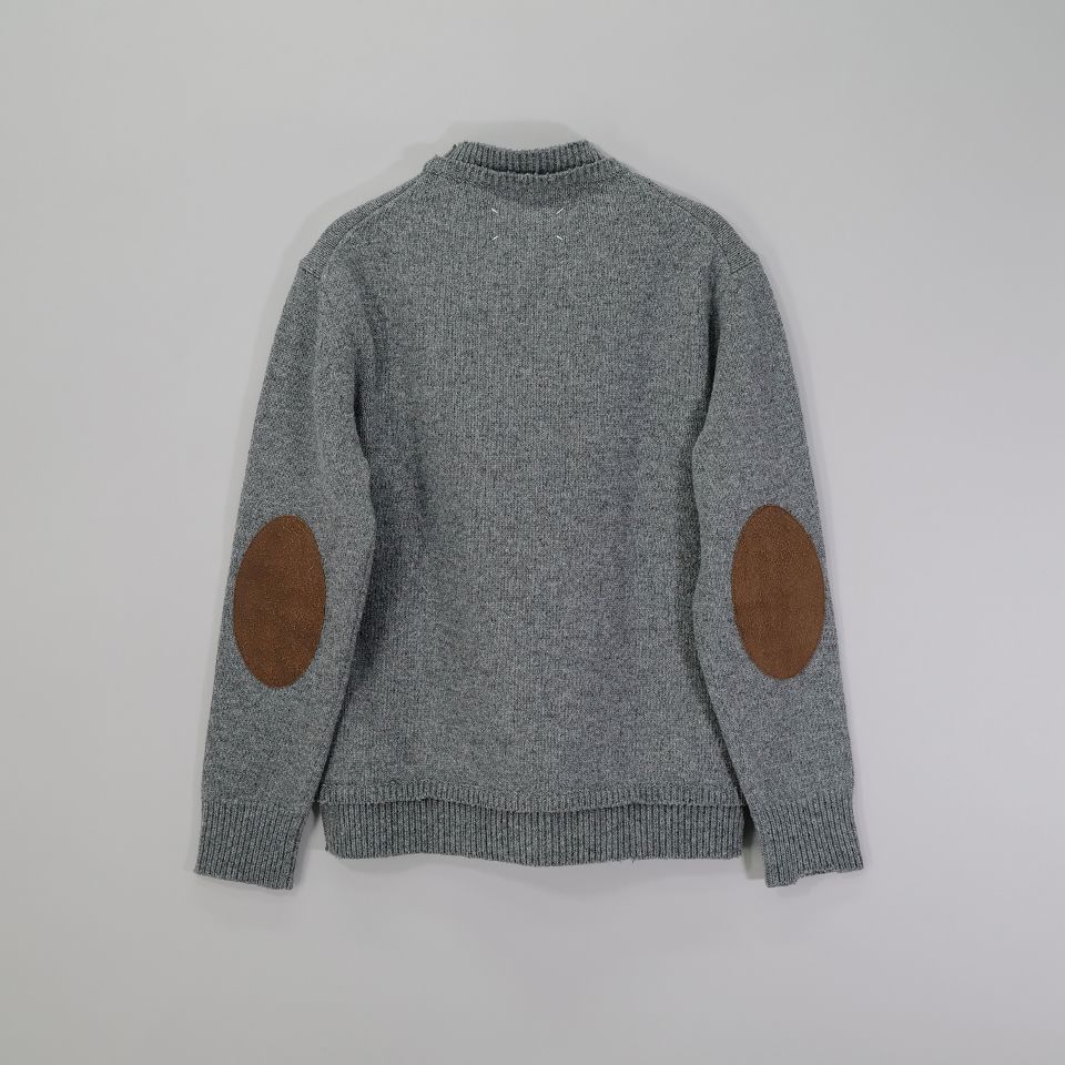Maison Margiela - 【Last1 L】 エルボーパッチセーター Gray | River