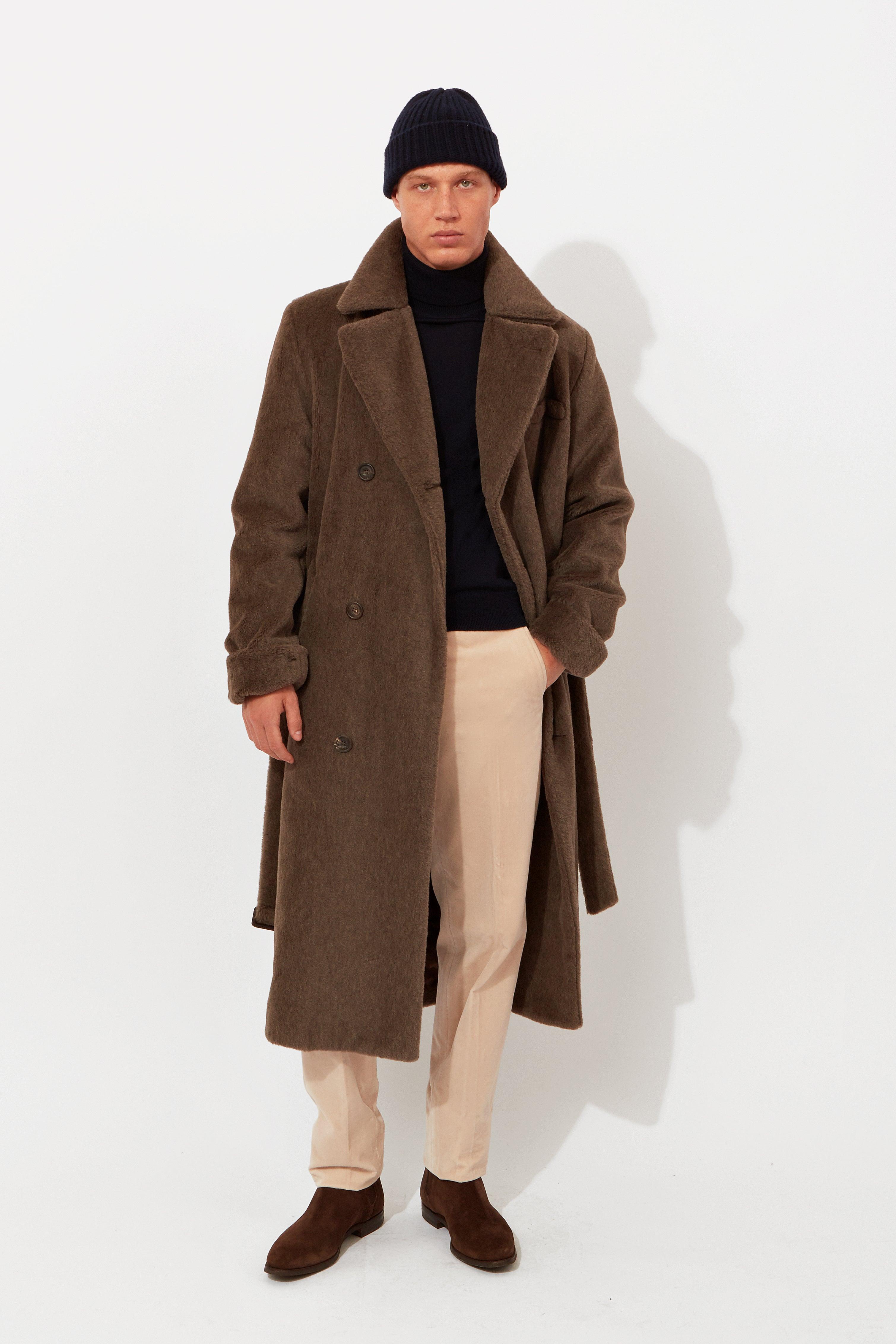 Richard James Savile Row | Alpaca Teddy Coat