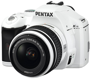 PENTAX K-m white Lens Kit. A Unique, Limited-Edition White-Color