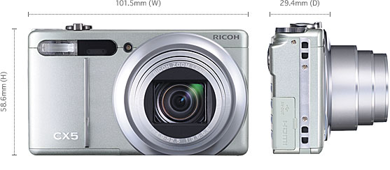 CX5 / Digital Cameras | Ricoh Global