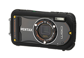 水中撮影が可能な防水タイプのコンパクトデジタルカメラ「PENTAX Optio