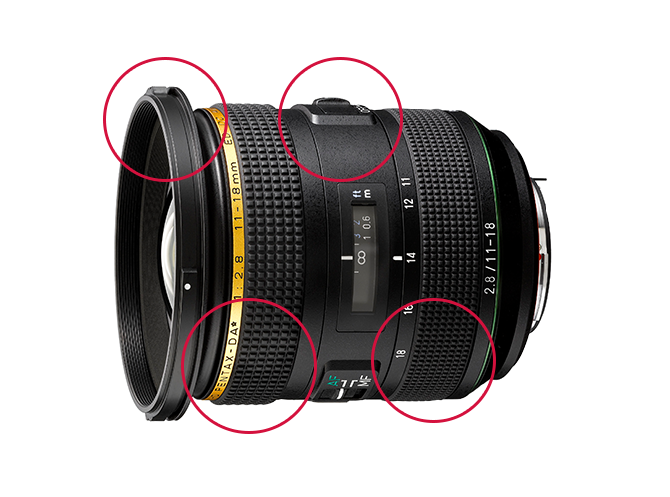 HD PENTAX-DA☆11-18mmF2.8ED DC AW / 広角レンズ / Kマウントレンズ