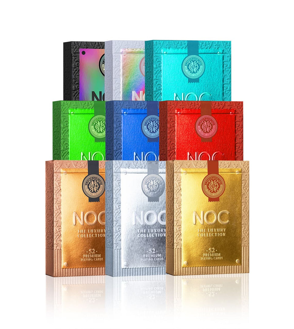 NOC Luxury Collection Playing Cards - Riffle Shuffle Playing Card Co