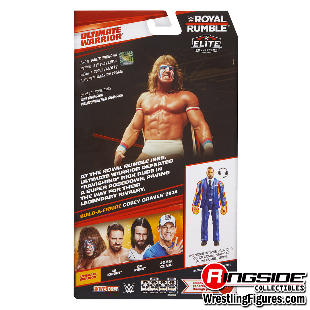 Ultimate Warrior (1989) - WWE Elite Royal Rumble 2026 WWE Toy