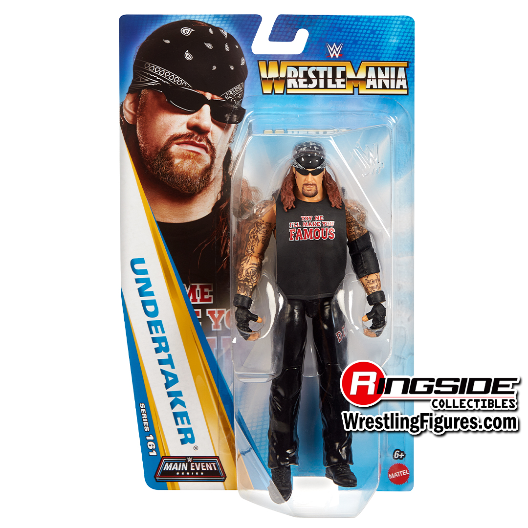 Undertaker - WWE Main Event 161 Toy Wrestling Action Figure by Mattel!