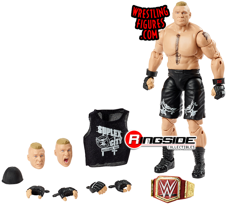 Brock Lesnar - WWE Ultimate Edition 4 Toy Wrestling Action Figures