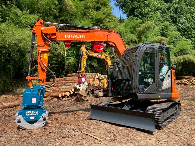 イワフジ工業グラップル（GS65LJV）×オカダNANSEIラジコンウインチ