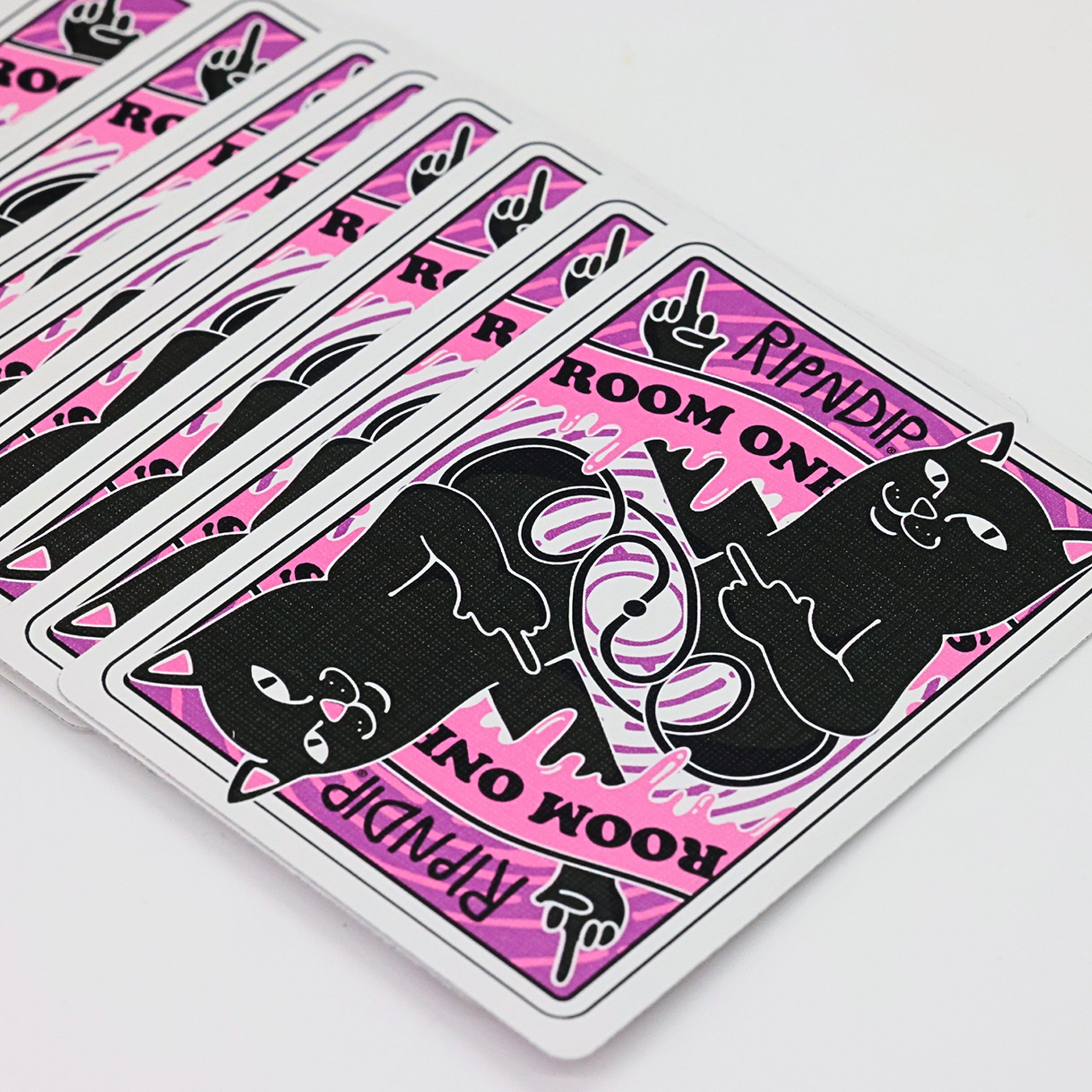 Room One X RIPNDIP Playing Cards (Pink Jermal)